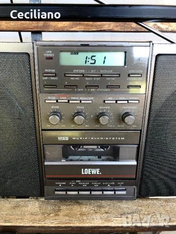 Радиокасетофон LOEWE RS 2000 BOOMBOX , снимка 4 - Радиокасетофони, транзистори - 54596304