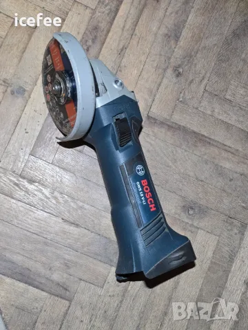BOSCH GWS 18V- LI - Акумулаторен ъглошлайф , снимка 7 - Ъглошлайфи - 53998993