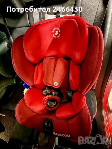Столче за кола Maxi Cosi Titan 9-36 kg ISOFIX Blue or Red, снимка 7 - Столчета за кола и колело - 54806400