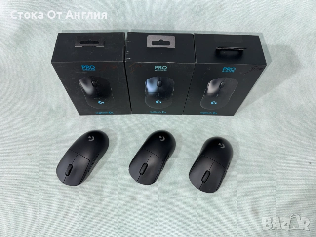 Мишка геймърска - Logitech  Wireless, снимка 2 - Клавиатури и мишки - 49975429