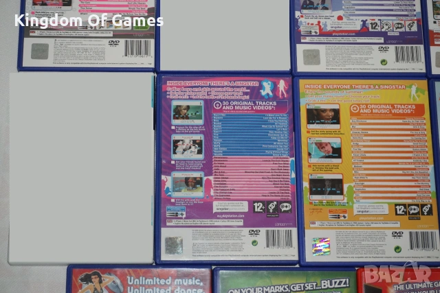 Игри за PS2 SingStar: 80's/Rock Ballads/Rocks!/Boybands vs Girlbands/EyeToy 1 2 3/Pop Idol/Buzz, снимка 11 - Игри за PlayStation - 54078078