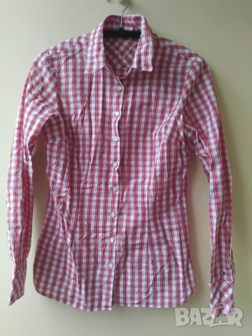 Tommy Hilfiger 100% оригинална дамска риза с дълъг ръкав, снимка 2 - Ризи - 54659227