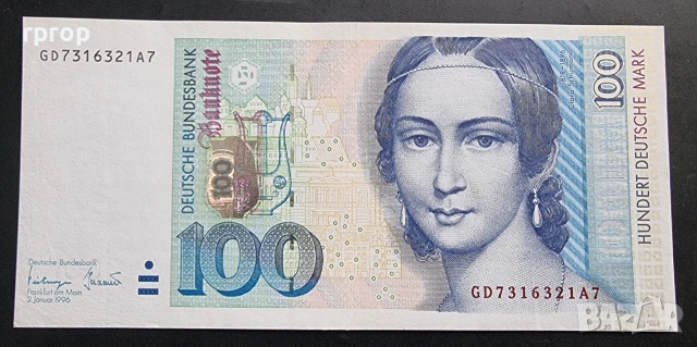 Германия. ФРГ. 100 дойче марки. 1996 год.
