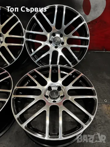 Магнезиеви джанти, 20 цола, Спорт пакет, Мерцедес ( Mercedes ), 5x112, снимка 5 - Гуми и джанти - 55330805
