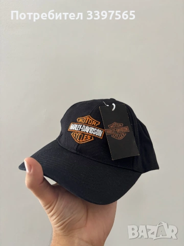 Оригинална шапка Harley Davidson черна - чисто нова с етикет