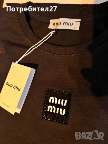 Нови тениски Miu Miu, Guess, YSL, снимка 4 - Тениски - 54489413