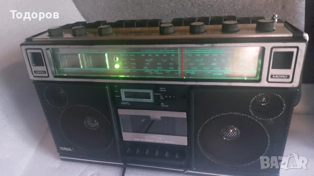 Saba RCR415 Stereo Radio Recorder, снимка 16 - Радиокасетофони, транзистори - 54618470