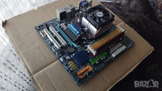 Дънна платка Gigabyte GA-MA78GM-US2H Socket AM2+ CPU+FAN, снимка 3 - Дънни платки - 55335609