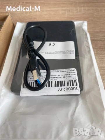 Кутии за хард дискове кутия за хард диск SSD Hdd 2,5 USB 3.1, снимка 3 - Други - 54180779