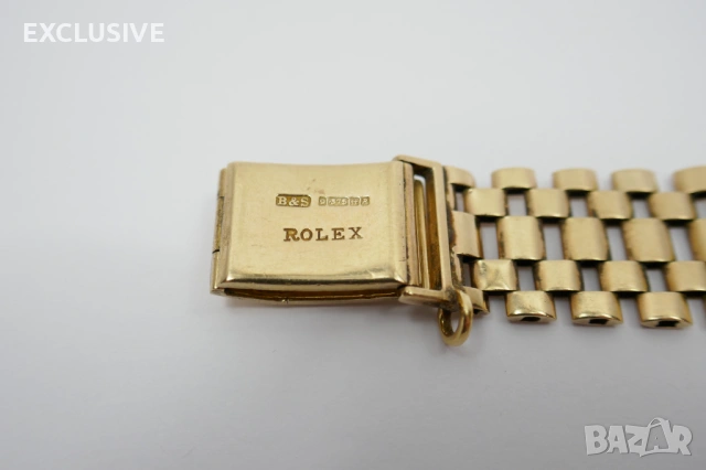 Rolex 18k gold, верижка - 9k gold, снимка 8 - Мъжки - 54184389