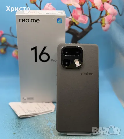 НОВ!!! Realme 16 Pro+, 8GB RAM, 256GB, 5G, Master Grey , снимка 3 - Други - 55586778