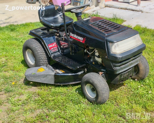 Тракторна косачка MTD Yard Machines – 20 к.с., снимка 4 - Градинска техника - 54164923