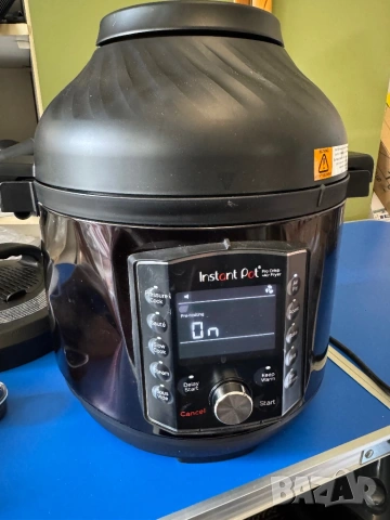 Мултикукър Instant Pot Pro Crisp + Air Fryer 11-в-1: 7.6L, EvenCrisp, 1500W Готвене Под Налягане!, снимка 10 - Мултикукъри - 54357836