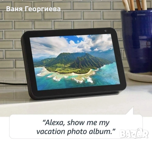 Оригинална Alexa Amazon Echo Show 8 , снимка 2 - Други - 54684150