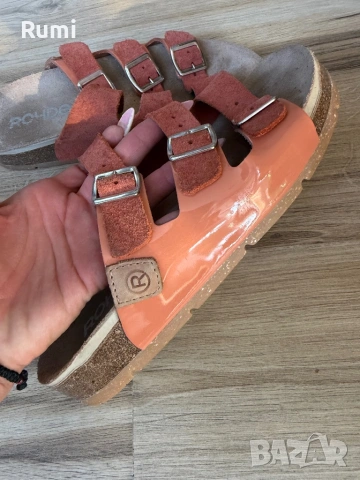 Оригинални ортопедични чехли с корк чехли  Rohde! 39 н, снимка 2 - Чехли - 51228781
