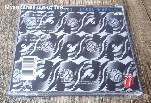 Компакт Дискове - Рок Метъл: Rolling Stones - Steel Wheels, снимка 2 - CD дискове - 54577834