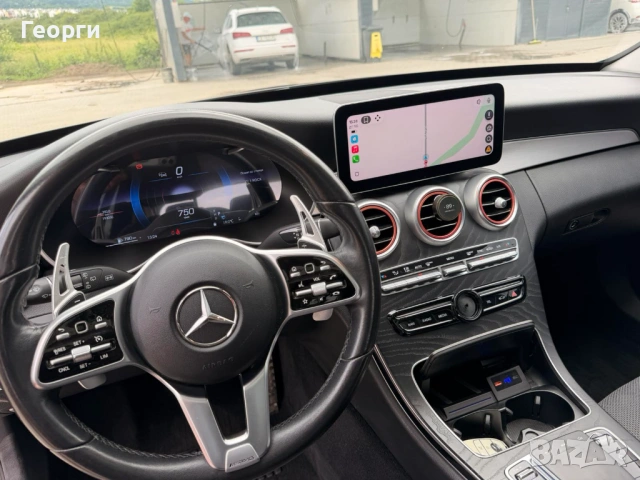 Mercedes C-class C200 2019 facelift 9G пълна серв.история, снимка 11 - Автомобили и джипове - 54910023