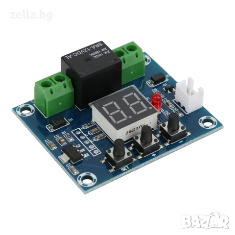 Сензор за влажност на почвата с 12V 20A реле – Автоматичен контролер за напояване на градини 10043, снимка 5 - Друга електроника - 54656085