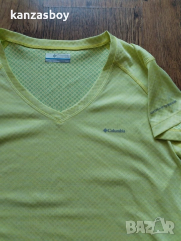 columbia omni-freeze tshirt-страхотна дамска тениска КАТО НОВА С, снимка 2 - Тениски - 54561009
