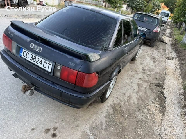 audi 80 b4 1.6 70к.с. КЛИМАТИК / ГАЗ - бензин - цена 1000 евро   - колата e с подновена регистрация , снимка 4 - Автомобили и джипове - 54919150