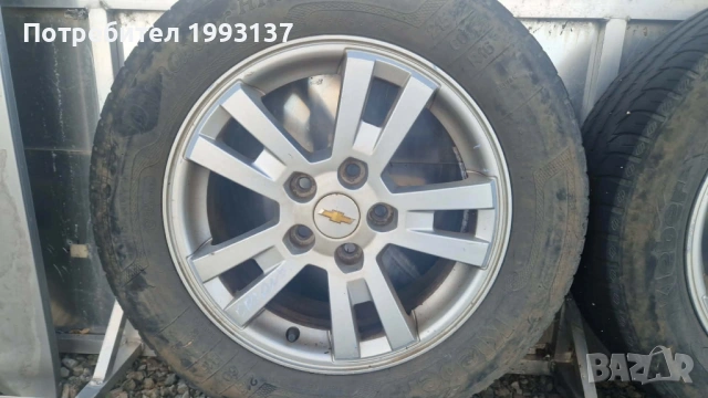 Алуминиеви джанти 16 за Chevrolet Orlando Cruze Opel Astra, Zafira, снимка 4 - Гуми и джанти - 54154718