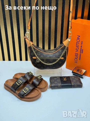 Louis Vuitton Дамски Чехли Луис Витон - Различни Цветове Код SK1332, снимка 4 - Чехли - 54315890