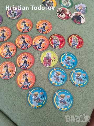 Ретро Колекция Yu-Gi-Oh! и Pokémon Tazos (2002-2006) – Matutano/Чипс