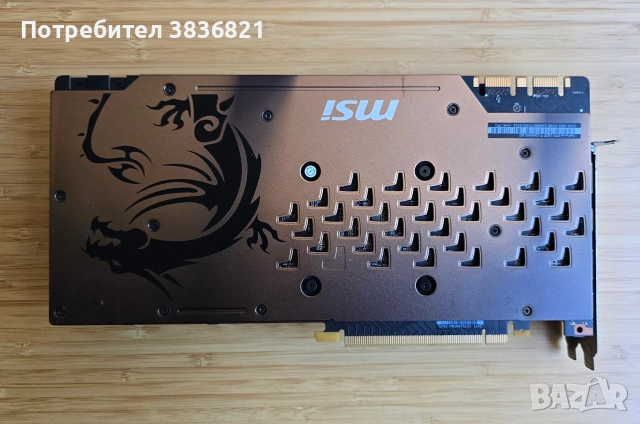 Запазена MSI 1070ti gaming x 8Gb, снимка 6 - Видеокарти - 45454062