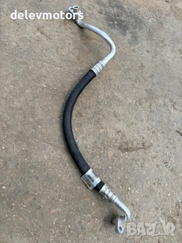 9856368980 маркуч тръба за компресор за климатик от Peugeot 2008 двигател HNK, 1.2 PureTech 101 кс.
