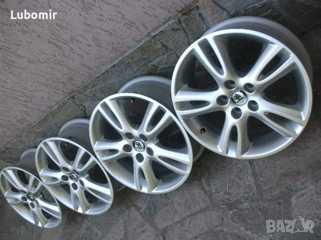 16 цола 5 х 100 мм 4 бр лети джанти - Hayer Lenmerz 2 ! оригинални - VW,Audi,Seat,Skoda... !!!, снимка 6 - Гуми и джанти - 54430974