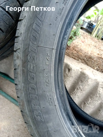 Летни гуми Bridgestone TURANZA T001- 225/50R/18 95W - 4 броя за 50 €.., снимка 6 - Гуми и джанти - 54219640