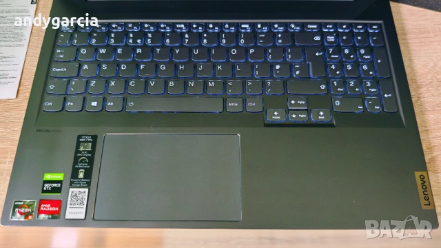 Lenovo Yoga Slim 7 Pro 16/2.5K 2560x1600 IPS 400nits Touch/AMD Ryzen 5 5600H/NVIDIA GeForce 1650 4GB, снимка 12 - Лаптопи за работа - 54542994