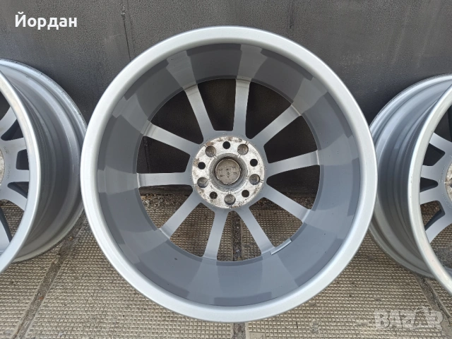 ОРИГИНАЛНИ джанти 17 ' цола 5x112 AUDI / АУДИ А4 А6 VW SKODA ET36, снимка 15 - Гуми и джанти - 54485957