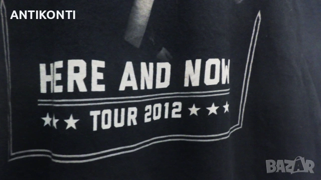 NICKELBACK HERE AND NOW TOUR 2012 Тениска, снимка 4 - Тениски - 54798437