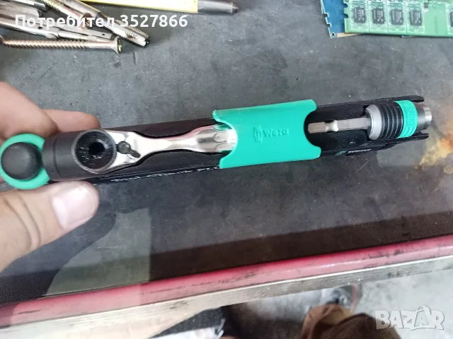 Комплект инструменти WERA TOOL-CHECK PLUS, 39 части, зелени, 1/4", снимка 2 - Гедорета - 55405642
