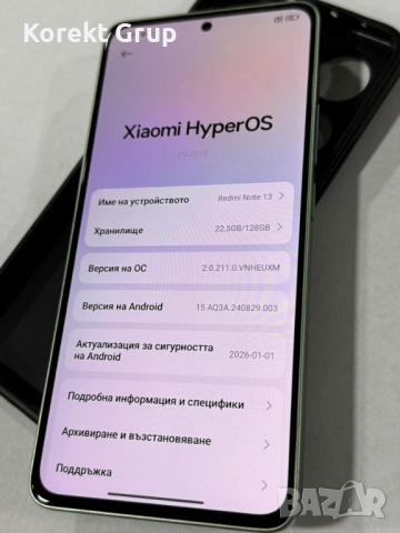 Redmi Note 13  128 GB, снимка 5 - Xiaomi - 54772388