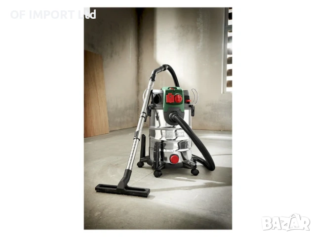 Професионална Прахосмукачка за Сухо и Мокро Почистване с Контакт PARKSIDE 1500W, снимка 4 - Прахосмукачки - 54202776