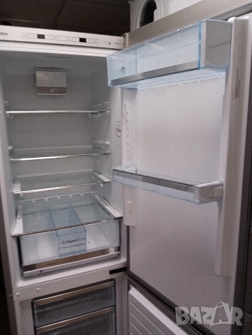 Иноксов комбиниран хладилник с фризер Бош Bosch А++ с две години гаранция!, снимка 7 - Хладилници - 53979961