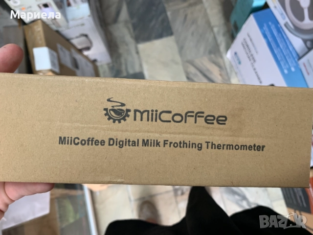 MiiCoffee дигитален термометър за разпенване на мляко с щипка, снимка 2 - Други стоки за дома - 54750654
