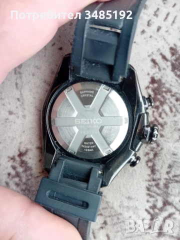 Оригинален SEIKO VELATURA YACHTING TIMER, снимка 4 - Мъжки - 54758242