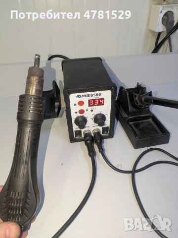 Станция за запояване с горещ въздух