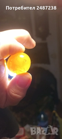 Стар кехлибар,огромно зърно от бтоеница, снимка 2 - Колекции - 53991968