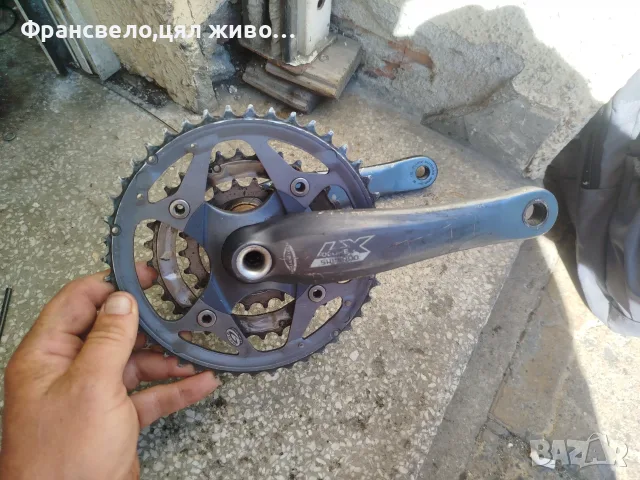 Курбел със средно движение за велосипед колело Shimano deore lx fc m 572