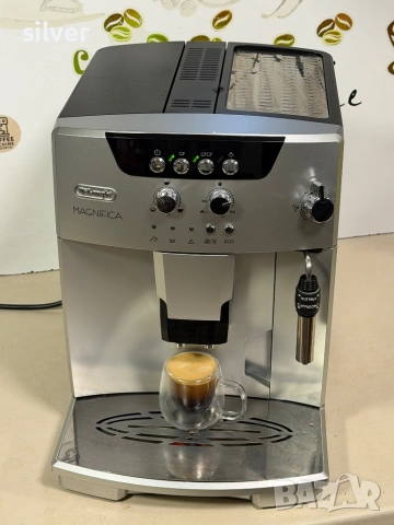 Кафемашина кафе автомат delonghi magnifica с гаранция, снимка 8 - Кафемашини - 54724593