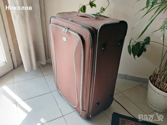 Куфар 2бр колелца  "олекотен 2,8кг""L,Lаmbertаzzi" "20€" нов+Доставка, снимка 6 - Куфари - 54661266