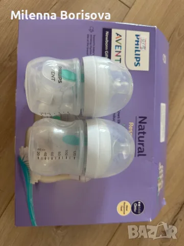 Шишета Philips avent против колики , снимка 4 - Прибори, съдове, шишета и биберони - 55575019