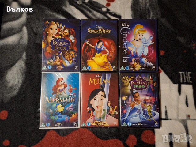 НОВИ DVD на Дисни, английски издания