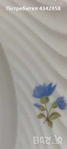 Винтидж порцеланова чиния Германия.1950-те, снимка 6 - Антикварни и старинни предмети - 53958119