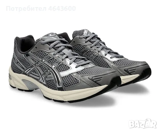 Мъжки маратонки ASICS Gel-1130 Clay Grey Pure Silver, снимка 4 - Маратонки - 55298083