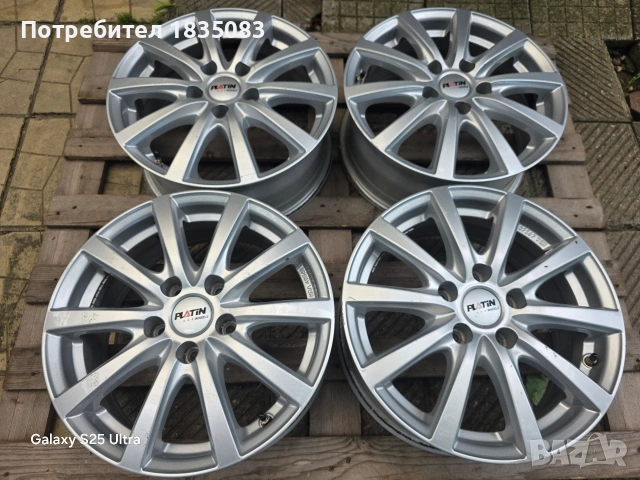 Лети джанти 16ки 5х112 Platin, снимка 2 - Гуми и джанти - 54855220